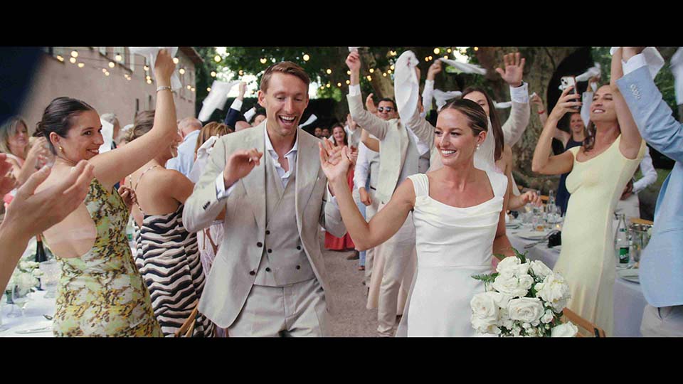 Destination wedding videography based in Provence